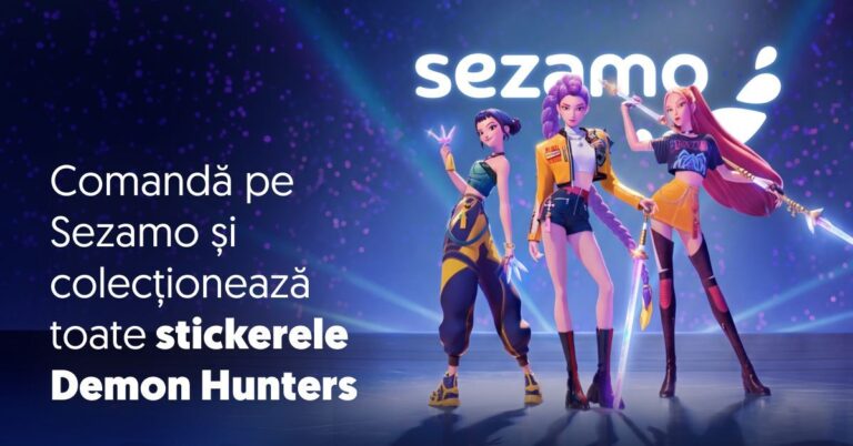 Sezamo aduce trendul global K-pop în coșul de cumpărături: collectibles „K-Pop Demon Hunters” și beneficii pentru familii