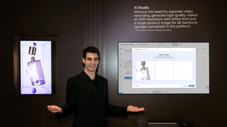 Samsung își extinde gama premiată Spatial Signage prin lansarea la nivel mondial a modelului de 32 de inch